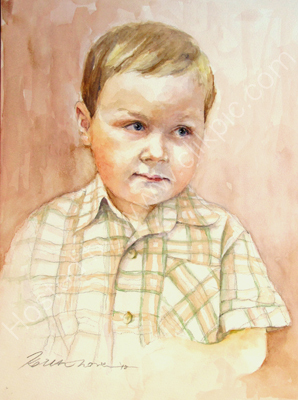 Portrait of Andrew 'Going on Four'