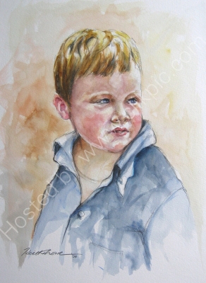Portrait of Richard, aged 3yrs